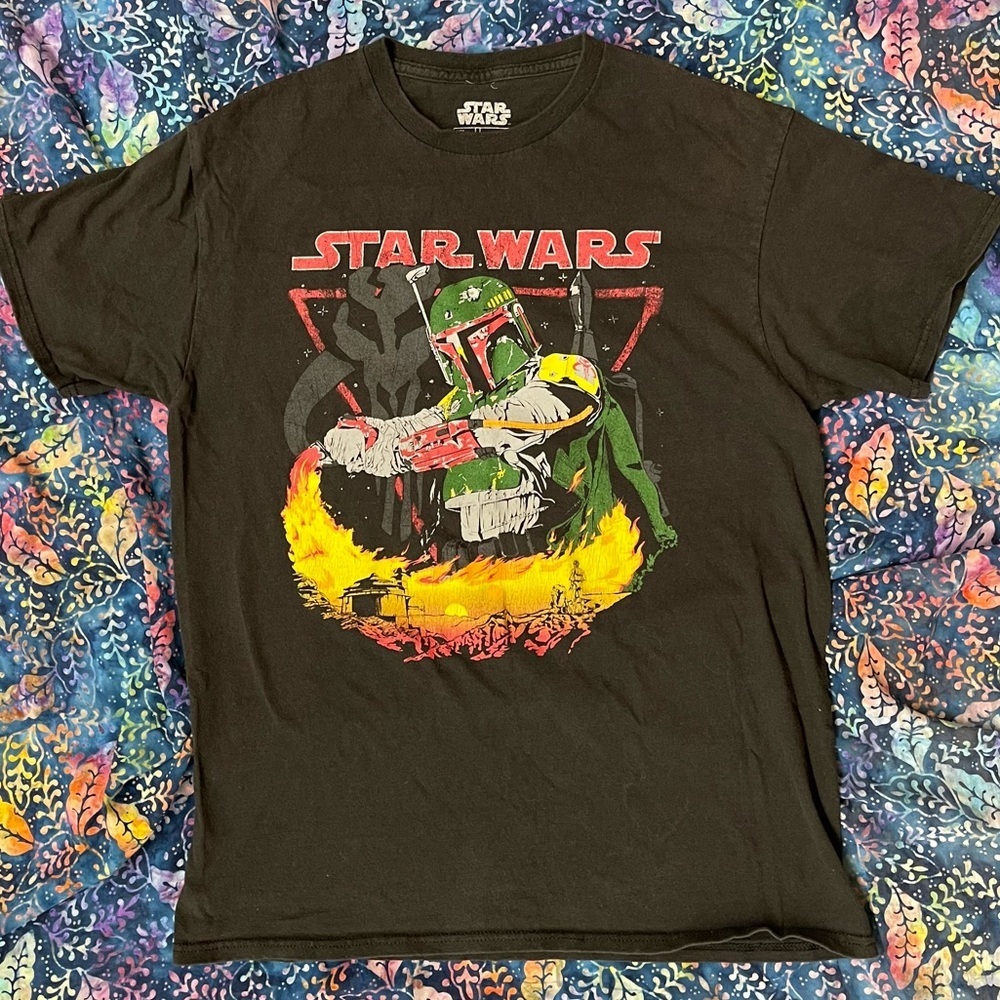 Fifth Sun Star Wars Boba Fett T-Shirt Size Medium